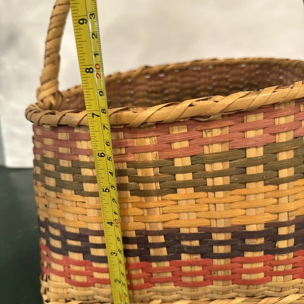 Large Rectangle Choctaw Basket Look at pics closely